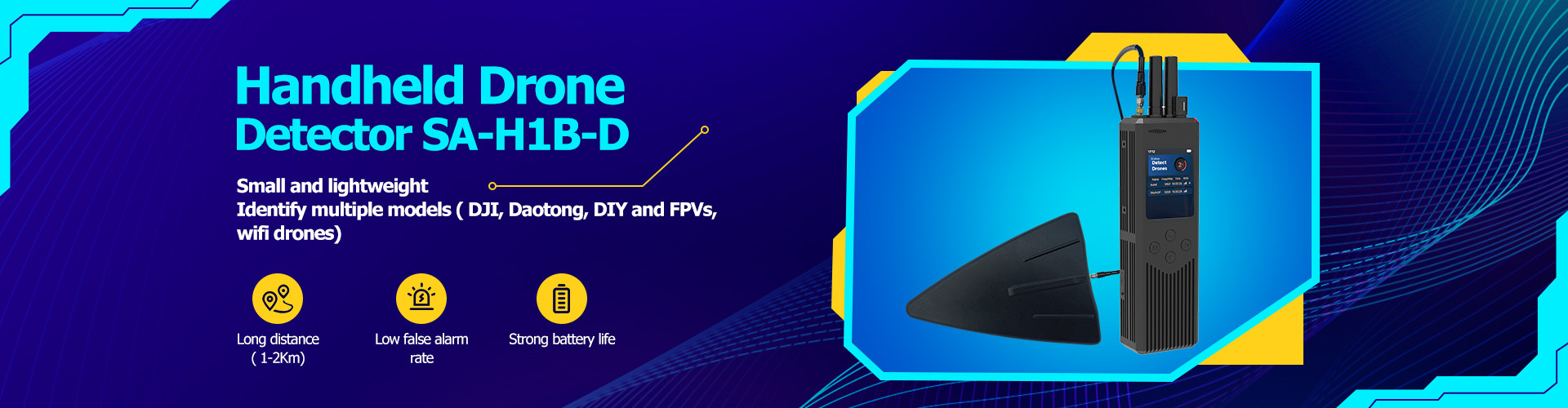 गुणवत्ता ड्रोन विरोधी जामर मॉड्यूल कारखाना