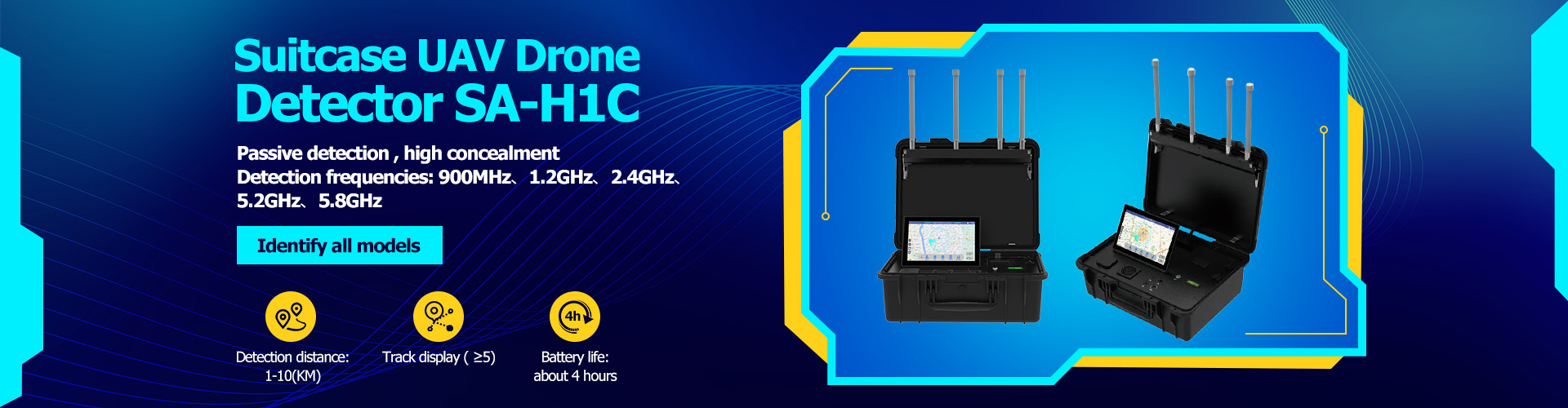 गुणवत्ता ड्रोन विरोधी जामर मॉड्यूल कारखाना