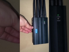 CDMA800 4000mAH पोर्टेबल सिग्नल जैमर DC12V जीपीएस वाईफाई सिग्नल ब्लॉकर