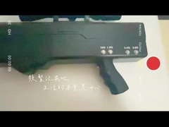 उच्च शक्ति 125w मल्टी बैंड 1200m हैंडहेल्ड सिग्नल जैमर एंटी यूएवी गन ड्रोन