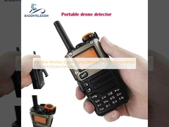 पोर्टेबल वायरलेस ड्रोन सिग्नल डिटेक्टर 700-6Ghz हैंडहेल्ड यूएवी एंटी ड्रोन डिटेक्टर