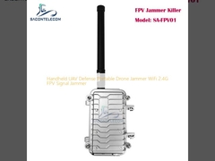 हैंडहेल्ड यूएवी डिफेंस पोर्टेबल ड्रोन जैमर वाईफाई 2.4G एफपीवी सिग्नल जैमर