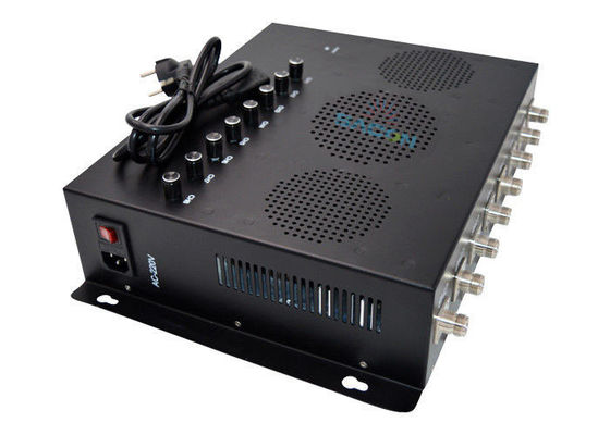 80 मीटर लंबी दूरी के सैन्य वाहन पर घुड़सवार जामर 80 वाट की शक्ति शीतलन पंखे के साथ