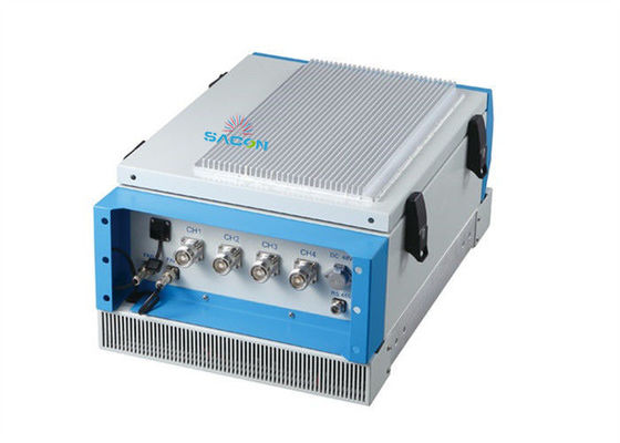 जेल के लिए निगरानी सॉफ्टवेयर के साथ IP65 वाटरप्रूफ 400W हाई पावर सेल फोन जैमर