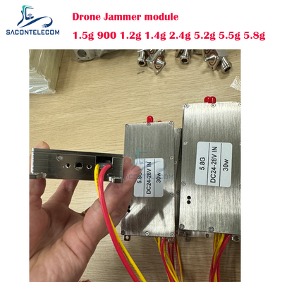 30w 5.5G आरएफ जैमर मॉड्यूल वाईफाई एंटी ड्रोन जैमर मॉड्यूल