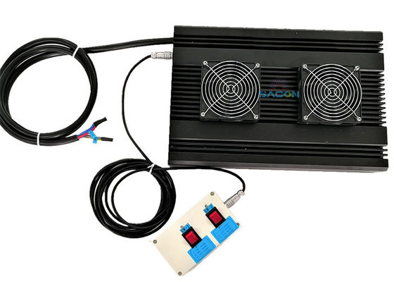 160W वाहन-माउंटेड सिग्नल जैमर, ओमनी-डायरेक्शनल एंटीना और डीसी-12V/24V पावर सप्लाई के साथ