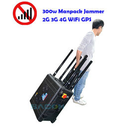 400W मोबाइल फोन सिग्नल जैमर 8 एंटेना 2G 3G 4G 5G जीपीएस 500 मीटर रेंज सैन्य इस्तेमाल किया