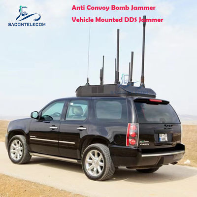 डी.डी.एस. वाहन काफिला बम जैमर 1000W आउटपुट पावर 20-3GHz फुल बैंड और 1km जैमिंग रेंज के साथ