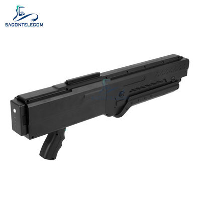 उच्च शक्ति 125w मल्टी बैंड 1200m हैंडहेल्ड सिग्नल जैमर एंटी यूएवी गन ड्रोन