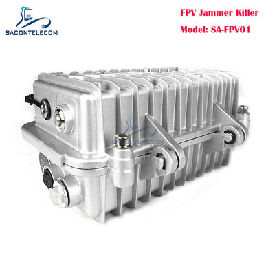 हैंडहेल्ड 50W हाई पावर पोर्टेबल ड्रोन जैमर 2.4G FPV सिग्नल ब्लॉकिंग के साथ