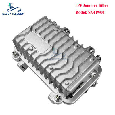 हैंडहेल्ड 50W हाई पावर पोर्टेबल ड्रोन जैमर 2.4G FPV सिग्नल ब्लॉकिंग के साथ