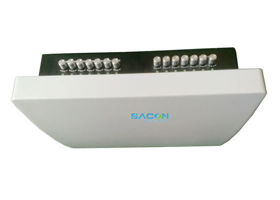 50W डेस्कटॉप मोबाइल फोन ब्लॉकर, 50 मीटर जैमिंग रेंज और सुरक्षित क्षेत्रों के लिए 14 बैंड शील्ड के साथ