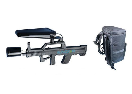 ड्रोन के लिए लंबी दूरी रेडियो आवृत्ति जैमर, बंदूक शैली सैन्य जीपीएस जैमर