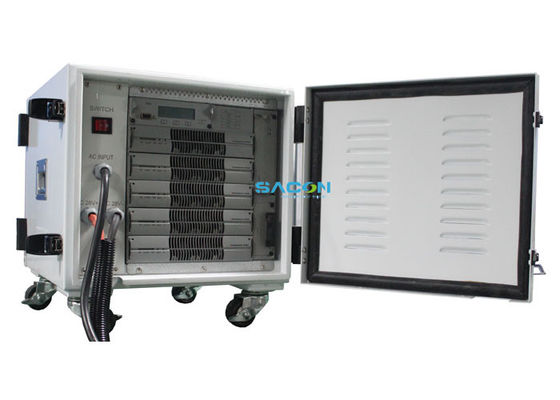 पेशेवर 1000W RCIED कंवाय बम जैमर 20-6000MHz फुल बैंड जैमिंग और 600 मीटर रेंज के साथ