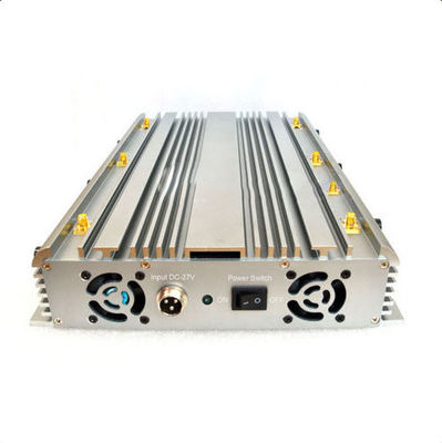 24 घंटे काम करने वाला जेल सेल फोन जैमर 6 एंटेना और 90W पावर के साथ सुरक्षित सुविधाओं के लिए