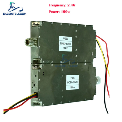 100w 2.4G एंटी ड्रोन जैमर मॉड्यूल एफपीवी जैमर मॉड्यूल