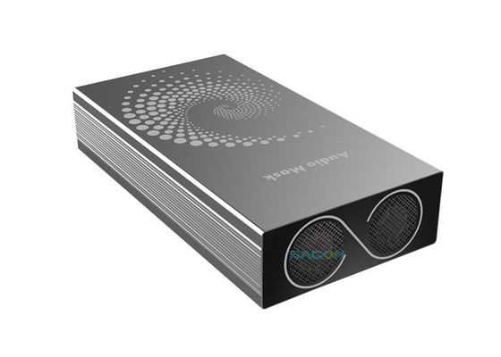 6000 एमएएच बैटरी सेल फोन सिग्नल जैमर 1.5 मीटर रेडियस और ऑडियो सिग्नल ब्लॉक के लिए 90° शील्डिंग एंगल के साथ