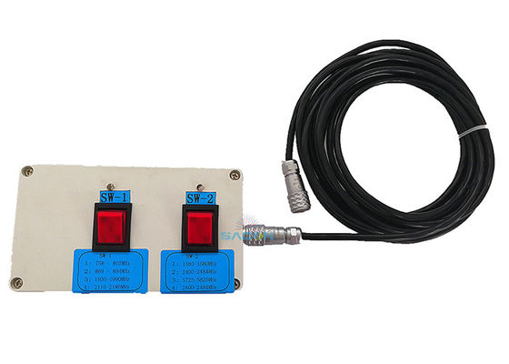 8 चैनल 700Mhz - 6Ghz मोबाइल फोन सिग्नल जैमर 20W प्रत्येक बैंड के साथ वाहन घुड़सवार उपयोग के लिए