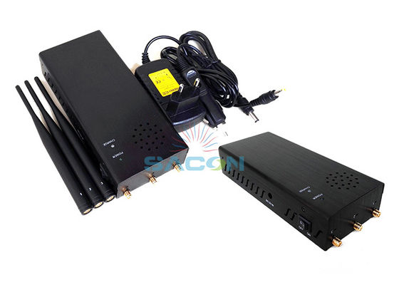 रिमोट कंट्रोल ब्लॉक के लिए 150 मीटर रेंज और 8000mAh बैटरी के साथ 10W हाई पावर सिग्नल जैमर