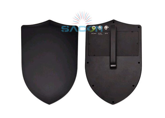 डिफेंडर यूएवी ड्रोन सिग्नल जैमर 25W पावर 1.2KM दूरी ब्लॉक जीपीएस 2.4G 5.8G