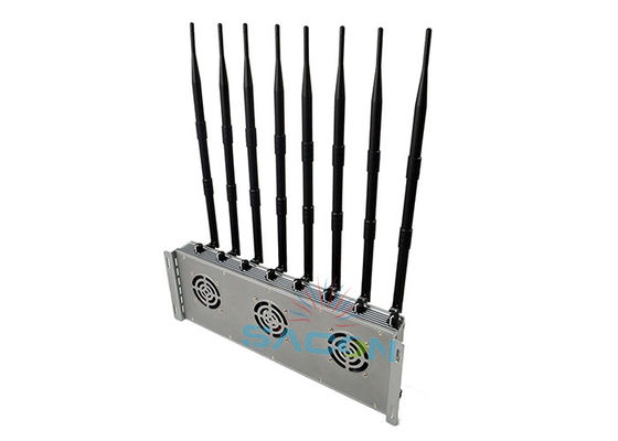 40W हाई पावर 5G सिग्नल जैमर, 8 एंटीना और 80 मीटर रेंज के साथ सुरक्षित क्षेत्रों के लिए