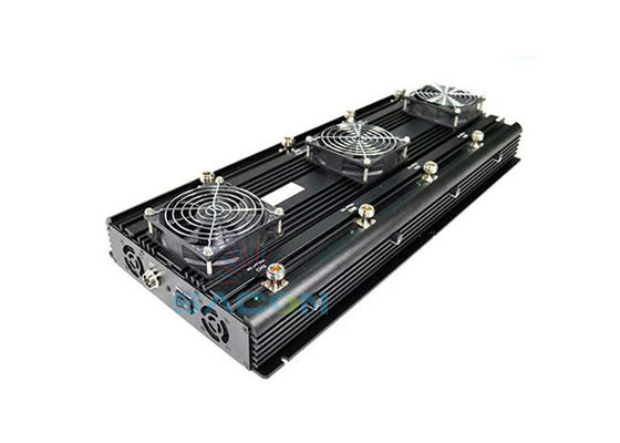 150W शक्तिशाली ड्रोन सिग्नल जैमर 8 एंटेना पोर्टेबल एसी एडाप्टर पावर सप्लाई