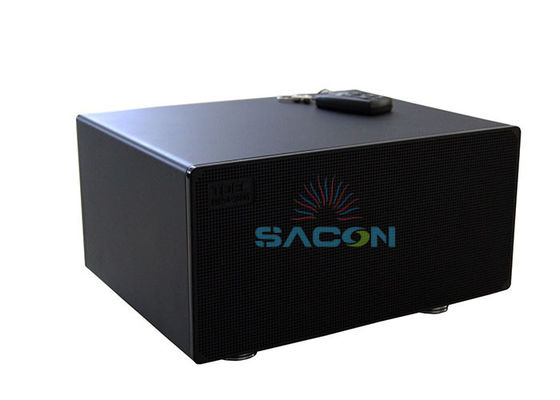 उच्च शक्ति वाले डेस्कटॉप ऑडियो वॉयस रिकॉर्डिंग जैमर के साथ 4~8m शील्ड त्रिज्या 120° शील्डिंग कोण और 105dB सिग्नल ताकत