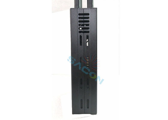 हैंडहेल्ड 5G सिग्नल जैमर ब्लॉकर 10 एंटेना 15 मीटर रेंज और 8000mAh बैटरी के साथ