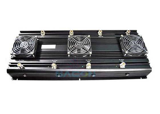 1 किमी लंबी दूरी के यूएवी ड्रोन रेडियो जैमर 8 बैंड 150W उच्च शक्ति के साथ