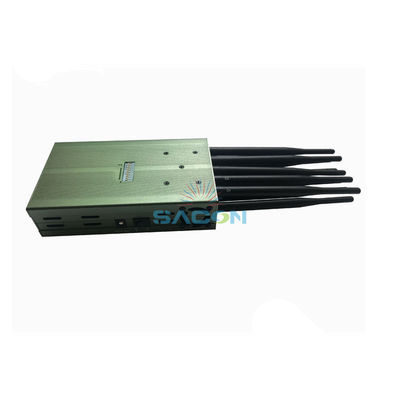3जी जीपीएस वाईफाई 9.5W 8000mAh मोबाइल फोन सिग्नल जैमर