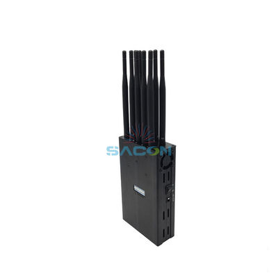 3जी जीपीएस वाईफाई 9.5W 8000mAh मोबाइल फोन सिग्नल जैमर