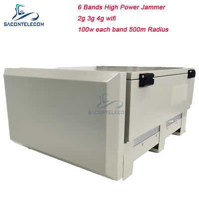 IED 600m 600w आउटडोर बम जैमर 5.2G 5.8G 5G वाटरप्रूफ