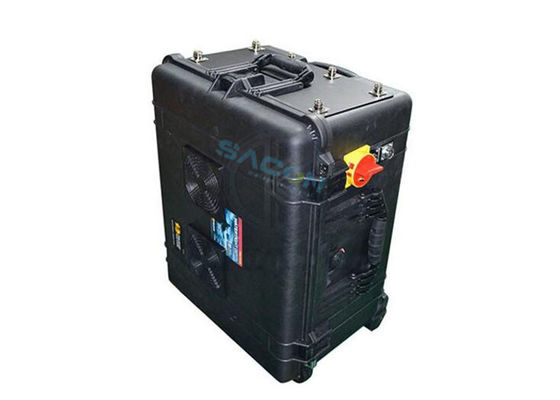 330W उच्च शक्ति ड्रोन आवृत्ति स्क्रेम्बलर 6 एंटेना के साथ समायोज्य 1 किमी रेंज