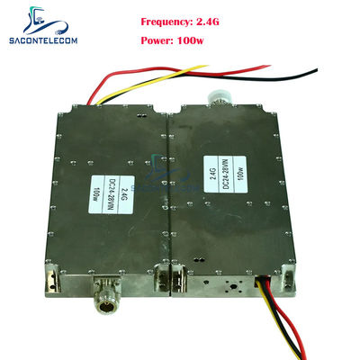 100-200MHz 100W अनुकूलन योग्य फ़्रीक्वेंसी एफपीवी ड्रोन जैमर मॉड्यूल एंटी ड्रोन जैमर पीए