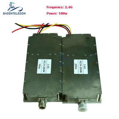 300-400MHz 100W ड्रोन जैमर मॉड्यूल अनुकूलन योग्य आवृत्ति के साथ एंटी एफपीवी जैमर मॉड्यूल