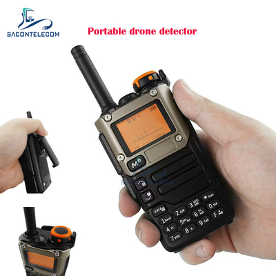 पोर्टेबल वायरलेस ड्रोन सिग्नल डिटेक्टर 700-6Ghz हैंडहेल्ड यूएवी एंटी ड्रोन डिटेक्टर