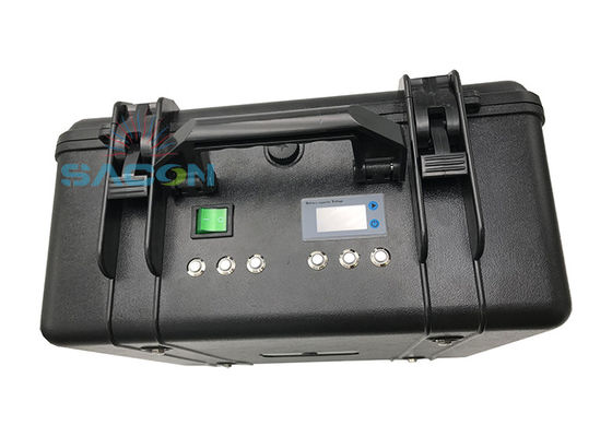 60W जीपीएस मोबाइल फोन सिग्नल जैमर 6 एंटेना निर्मित - बैटरी में 2 घंटे काम